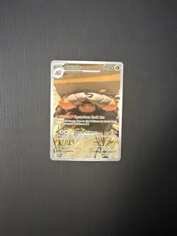 Pokemon TCG Destined Rivals Crustle 186/182 Holo Illustration Rare NM - Image 1