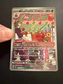 Dipplin Holo Illustration Rare Pokemon TCG Twilight Masquerade 170/167 Sv06 NM - Image 2