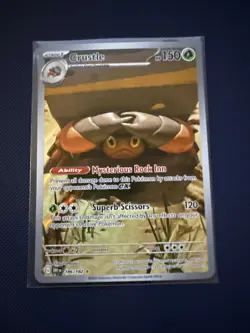 Pokemon Crustle IR Destined Rivals 186/182 English - Image 1