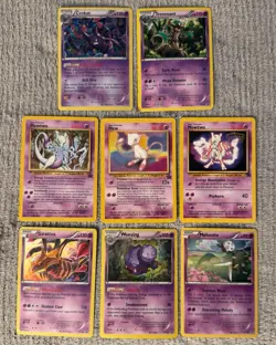 Pokemon Mew Mewtwo Vintage Promo Lot WOTC Giratina Meloetta Psychic Ghost XY - Image 1