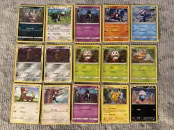 Pokemon McDonald’s Lot 15x French Pikachu Rowlet Poppllo Cosmog Promo + More - Image 1