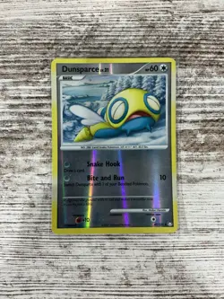 Pokemon Dunsparce 47/123 Reverse Holo Mysterious Treasures LP Light Play - Image 1