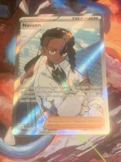 Pokemon TCG Perfect Order NAVEEN Ultra Rare Trainer Supporter 112/088 Mint - Image 1