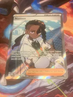 Pokemon TCG Perfect Order NAVEEN Ultra Rare Trainer Supporter 112/088 Mint - Image 4