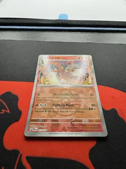 Pokemon TCG Flareon 13/131 Prismatic Evolutions Master Ball Pattern - Image 3