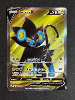 Luxray V 168/189 Astral Radiance Full Art Ultra Rare Pokemon TCG NM/Near Mint - Image 1