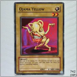 Ojama Yellow - IOC-001 - Common Unlimited Yugioh - Image 1
