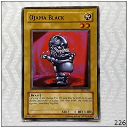 Ojama Black - IOC-002 - Common Unlimited Yugioh - Image 1