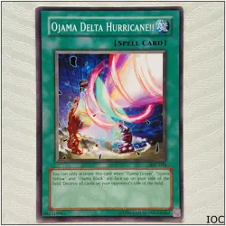 Ojama Delta Hurricane!! - IOC-034 - Common Unlimited Yugioh - Image 1