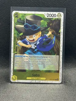 One Piece TCG The Three Brothers Premium Deck ST13-007 Sabo Foil - Image 1