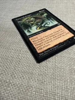 Catacomb Dragon MTG Magic the Gathering Card Mirage NM Near Mint - Image 2