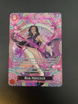 Bandai One Piece Card Game Boa Hancock OP15 SP - Image 1