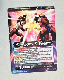 Gogeta Fateful Fusion BT12-122 Alt Art SLR Foil Dragon Ball Super Card Game | NM - Image 2