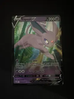 Espeon V SWSH201 SWSH: Sword & Shield Promo Cards Holo Pokemon Tcg - Image 1