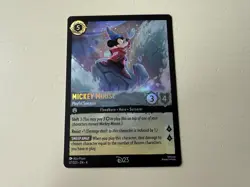 D23 2024 Mickey Sorcerer Exclusive Promo Lorcana TCG Card - Image 4
