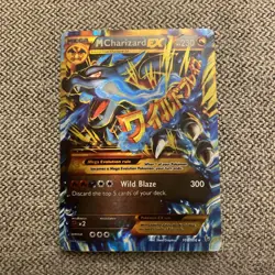 Pokemon TCG Mega-Charizard-EX 108/106 Holo Secret Rare - Image 1
