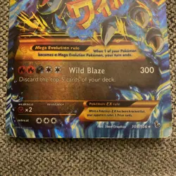 Pokemon TCG Mega-Charizard-EX 108/106 Holo Secret Rare - Image 3