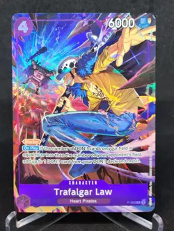 Trafalgar Law (Illustration Box Vol.6) P-093 One Piece Promotion Cards Foil - Image 1