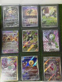 Japanese and English Pokemon 18 Card Lot Foil Full Art - Image 2