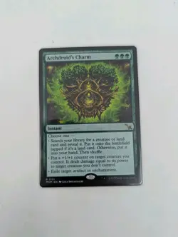 MTG Magic The Gathering Archdruid's Charm Rare MKM 0151 Regular Rare Non Foil - Image 1