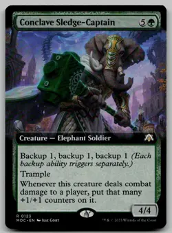 Conclave Sledge-Captain (Extended Art) R Commander: March of the Machine 123 NM - Image 1