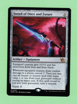 MTG - SWORD OF ONCE AND FUTURE M 0265 MOM 2023 - Image 1