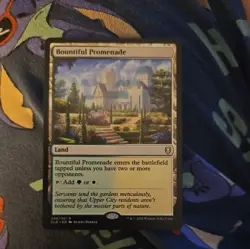 MTG Bountiful Promenade rare baldurs gate - Image 1