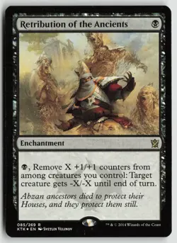 Retribution of the Ancients LP Foil 85 Khans of Tarkir Magic: The Gathering - Image 1