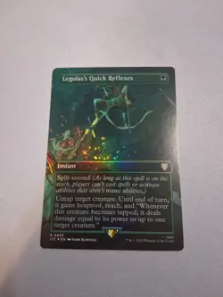 Legolas's Quick Reflexes (Borderless FOIL) MTG Commander: the Lord of the Rings - Image 1