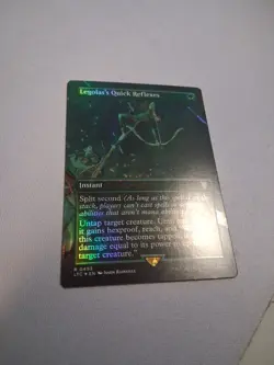 Legolas's Quick Reflexes (Borderless FOIL) MTG Commander: the Lord of the Rings - Image 3
