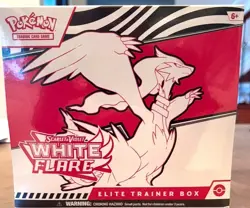 Pokemon TCG White Flare Elite Trainer Box ETB New Factory Sealed - Image 1