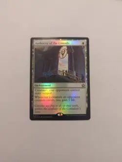 Authority of the Consuls *FOIL* Foundations NM MTG - Image 1