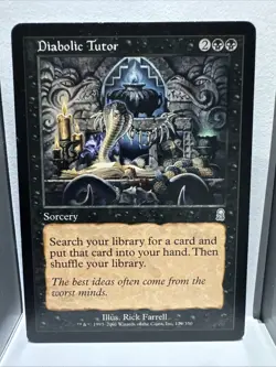 Diabolic Tutor - MP Odyssey #129 MTG - Image 1