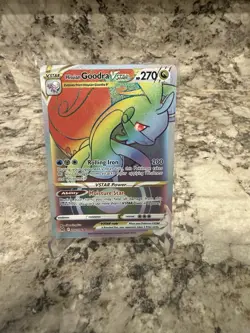 Hisuian Goodra VSTAR 202/196 Pokemon Lost Origin Rainbow Secret Rare Holo NM - Image 1