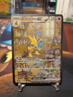 2023 Pokemon SV 151 Alakazam ex Special Illustration Rare #201/165 - Image 1