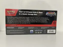 Pokemon TCG Scarlet vs Violet Prismatic Evolution Surprise Box W/Promo/4 Packs - Image 3