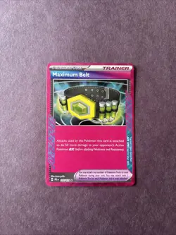 Maximum Belt 117/131 Ace Spec Prismatic Evolutions Pokemon TCG NM - Image 1