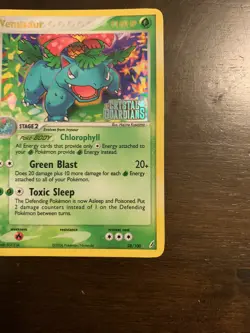 Pokemon - Venusaur 28/100 - Holo - Stamped - Ex Crystal Guardians - *See Pics* - Image 4
