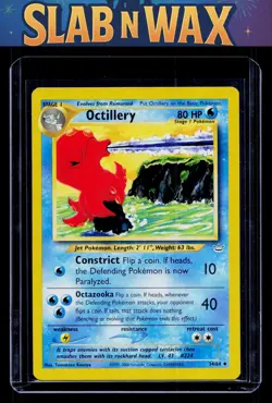 Pokemon tcg Neo Revelation Octillery #34/64 - Image 1