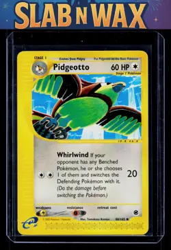 Pokemon tcg Expedition E-Series Pidgeotto #088/165 - Image 1