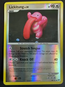 Lickitung - Platinum - 80/127 - Reverse Holo - Pokemon TCG - MP - Image 1