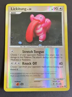 Lickitung - Platinum - 80/127 - Reverse Holo - Pokemon TCG - MP - Image 2