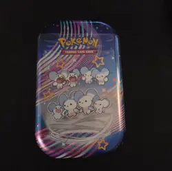 Sealed Pokemon Mini Tin Paldean Fates Maushold - Image 1