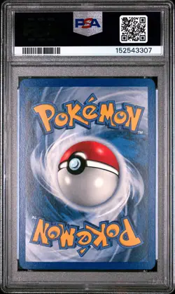 2001 POKEMON PROMO BLACK STAR POKEMON LEAGUE #35 PICHU-REVERSE FOIL PSA 6 - Image 2