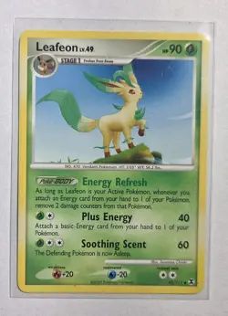 Pokemon TCG Leafeon 45/111 Rising Rivals Regular Uncommon 90 HP Stage 1 EN - Image 1