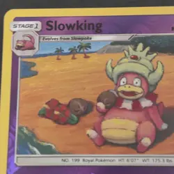 Slowking Reverse Holo 48/147 SM - Burning Shadows Pokemon - Image 2