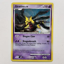 Giratina Lv. 70 (DPPt Platinum) 28/127 Deck Exclusives Holo Pokemon LP - Image 1
