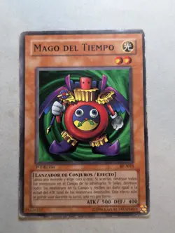 Yu-Gi-Oh! BIJ-S015 Mago Del Tiempo - Common Spanish Time Wizard 2003 - MP/HP - Image 1