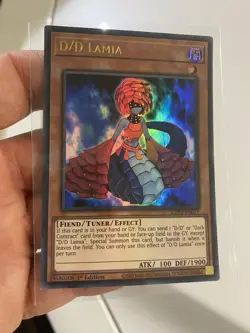 Yu-Gi-Oh! - D/D Lamia - (SDPD-EN005) - 1st Edition - Image 1