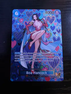 Boa Hancock One Piece SP OP07-051 Full Art SPECIAL RARE PACK Fresh - Image 1